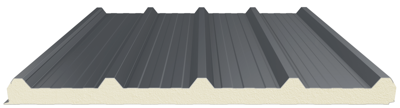 5 Grooved Polycarbonate Compatible Roof Panel - Image 2