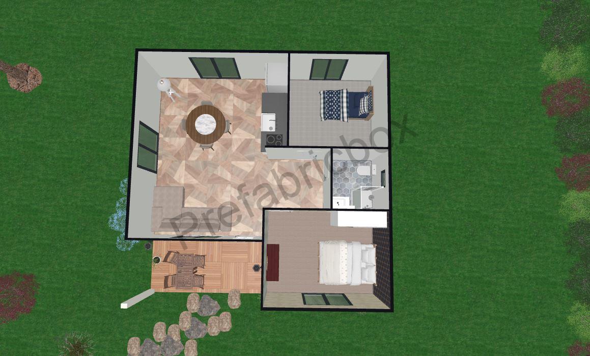 8.5X8.5 Prefabricated - 72 m2 - Image 2