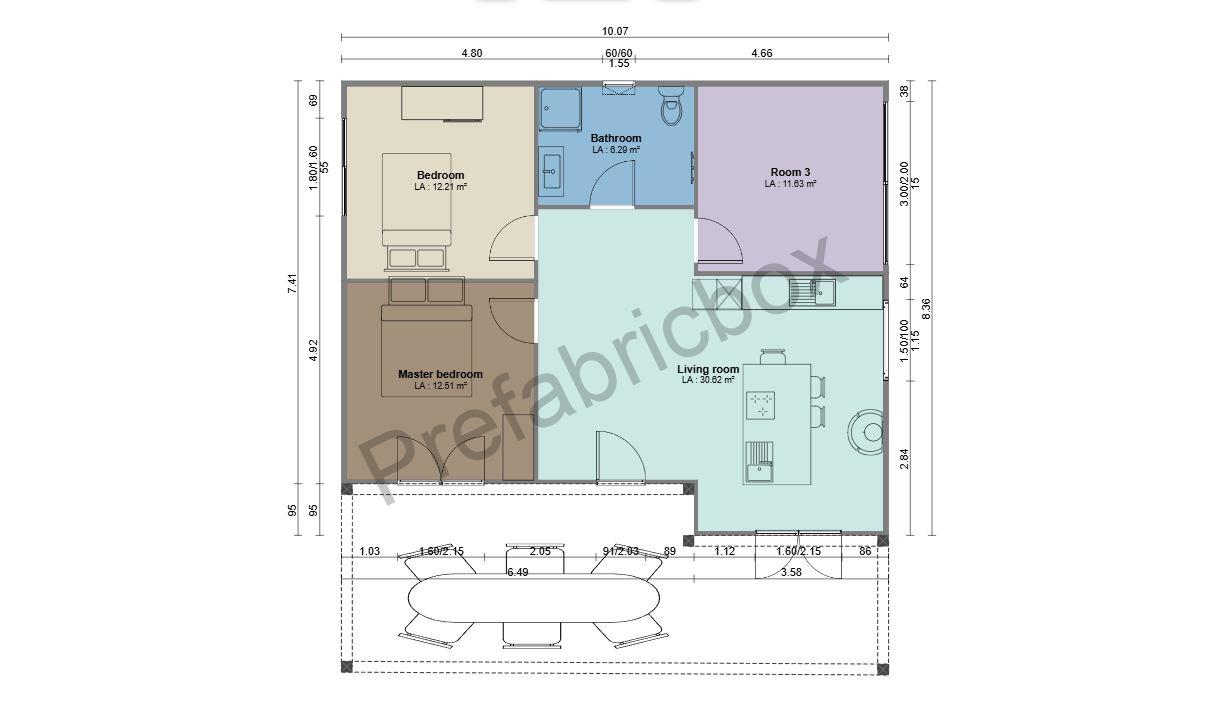 8.3X10 Prefabricated - 83 m2 - Image 6