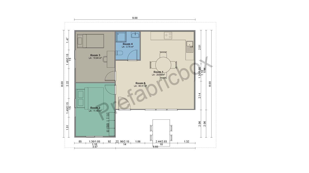 9X8 Container - 72 m2 - Image 7