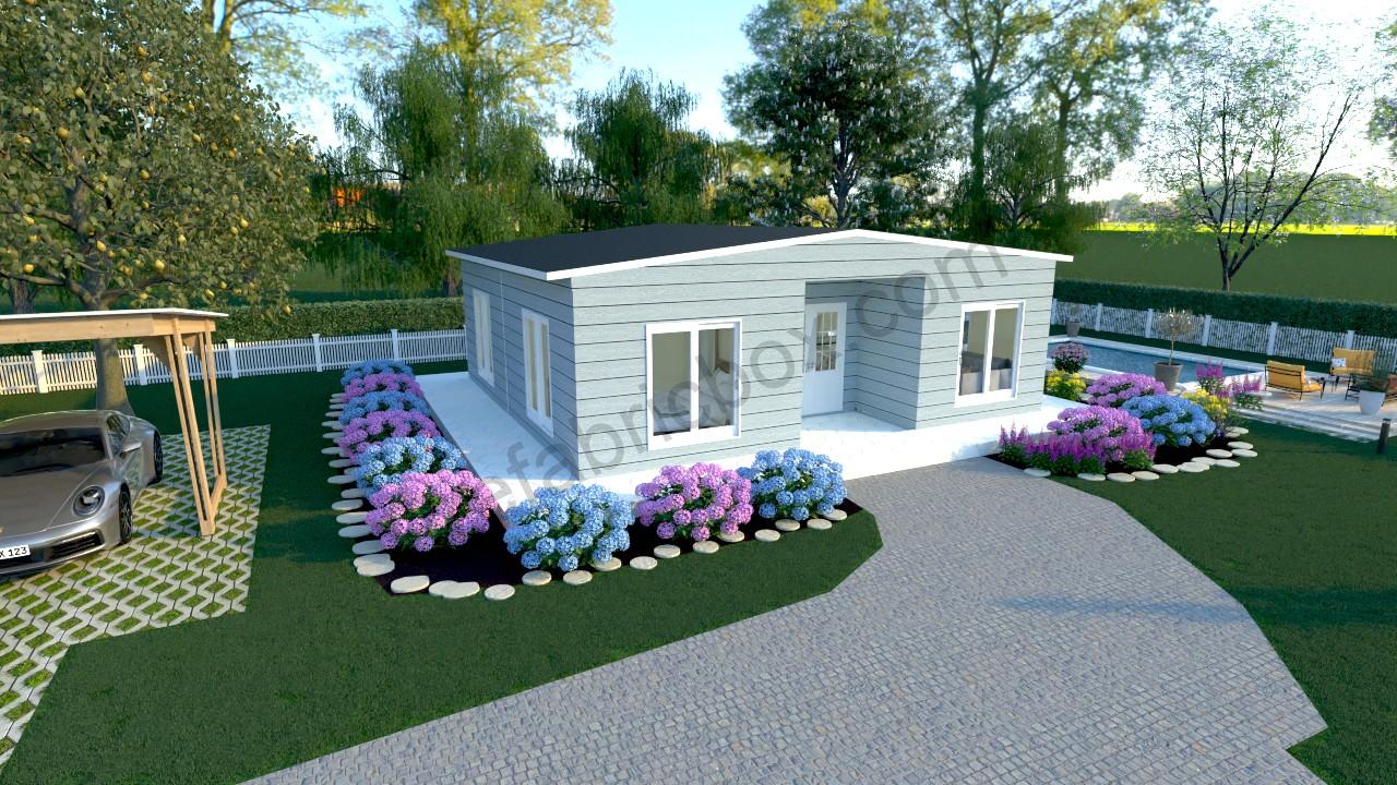 Pre-9X8 Container - 72 m2