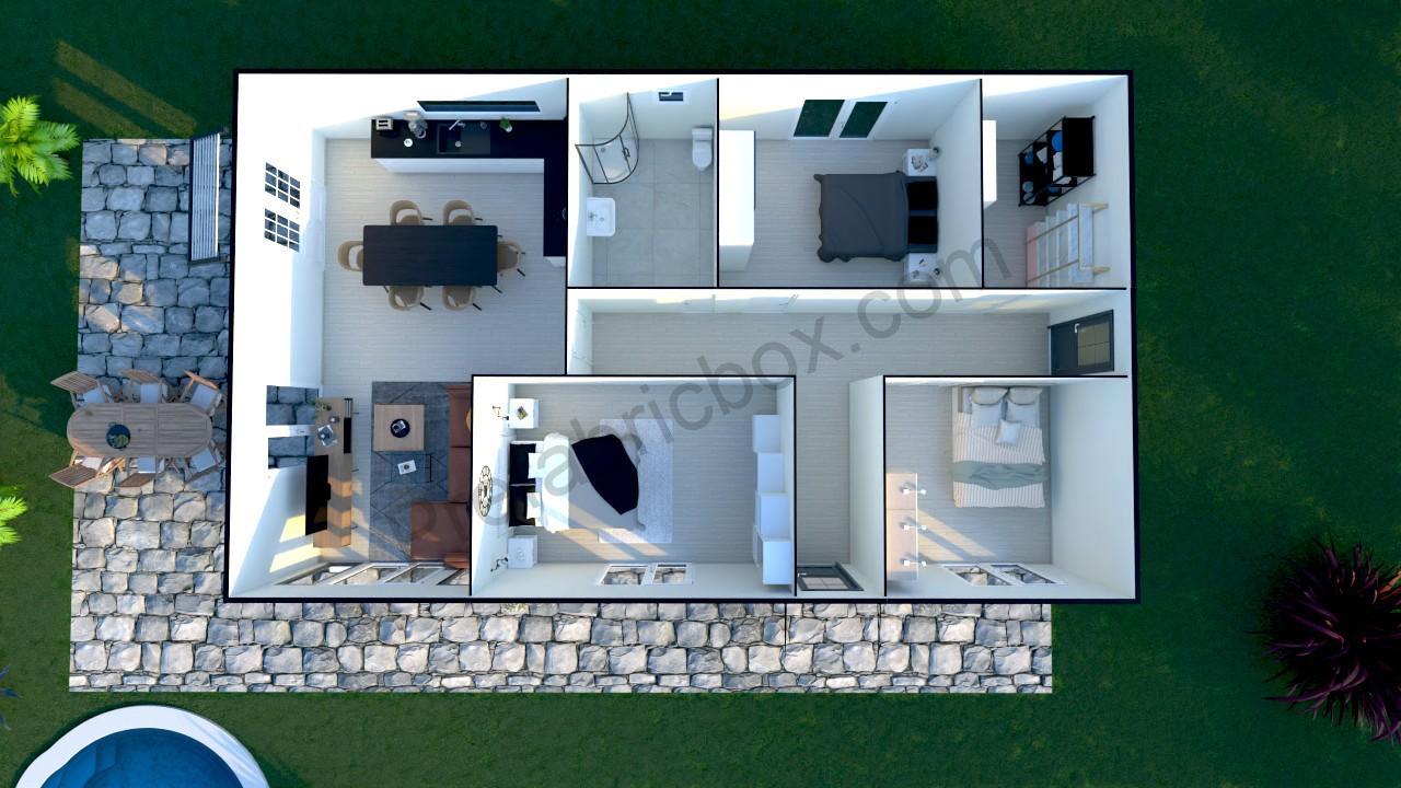 12X7 Prefabricated - 84 m2 - Image 3