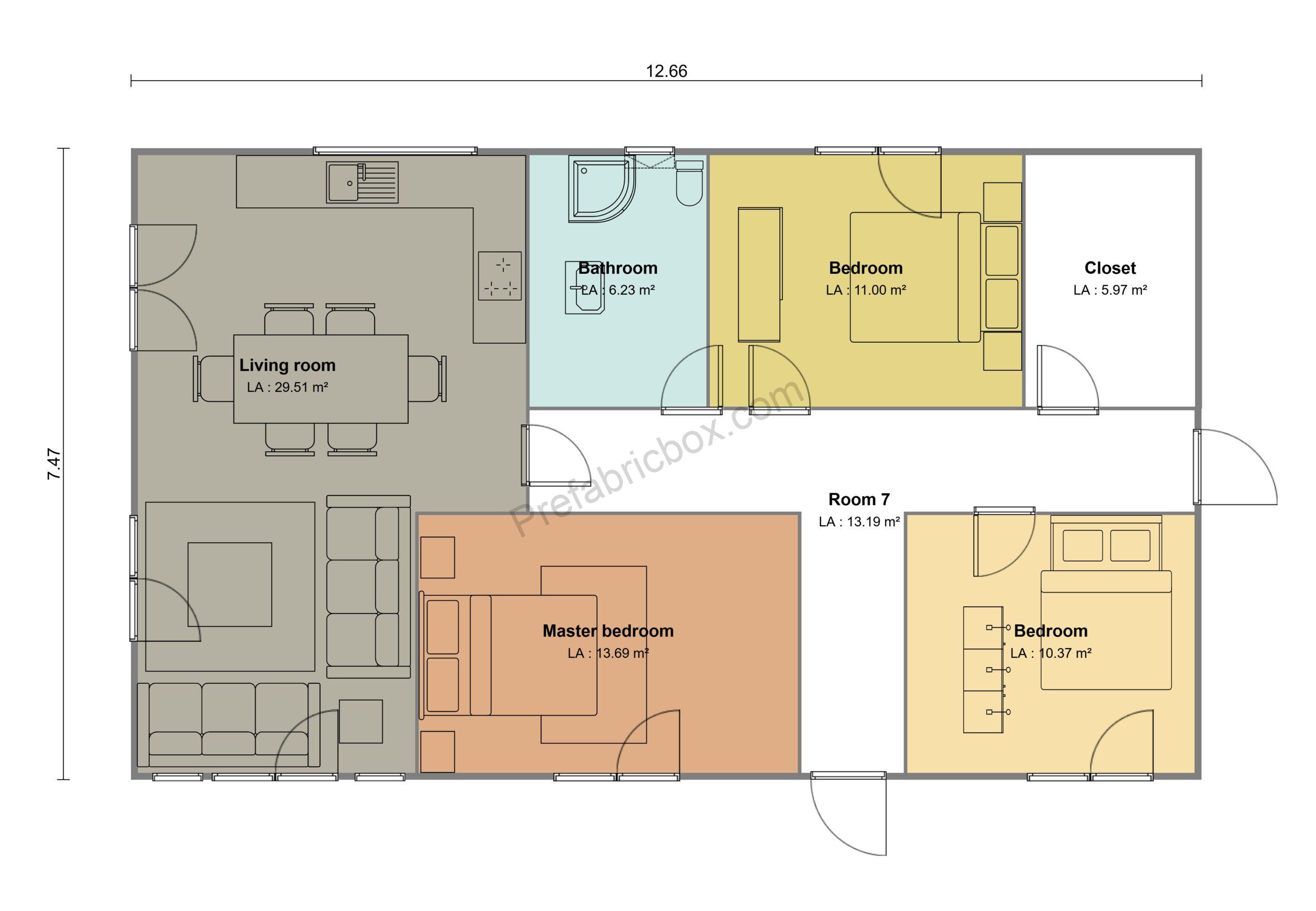 12X7 Prefabricated - 84 m2 - Image 4