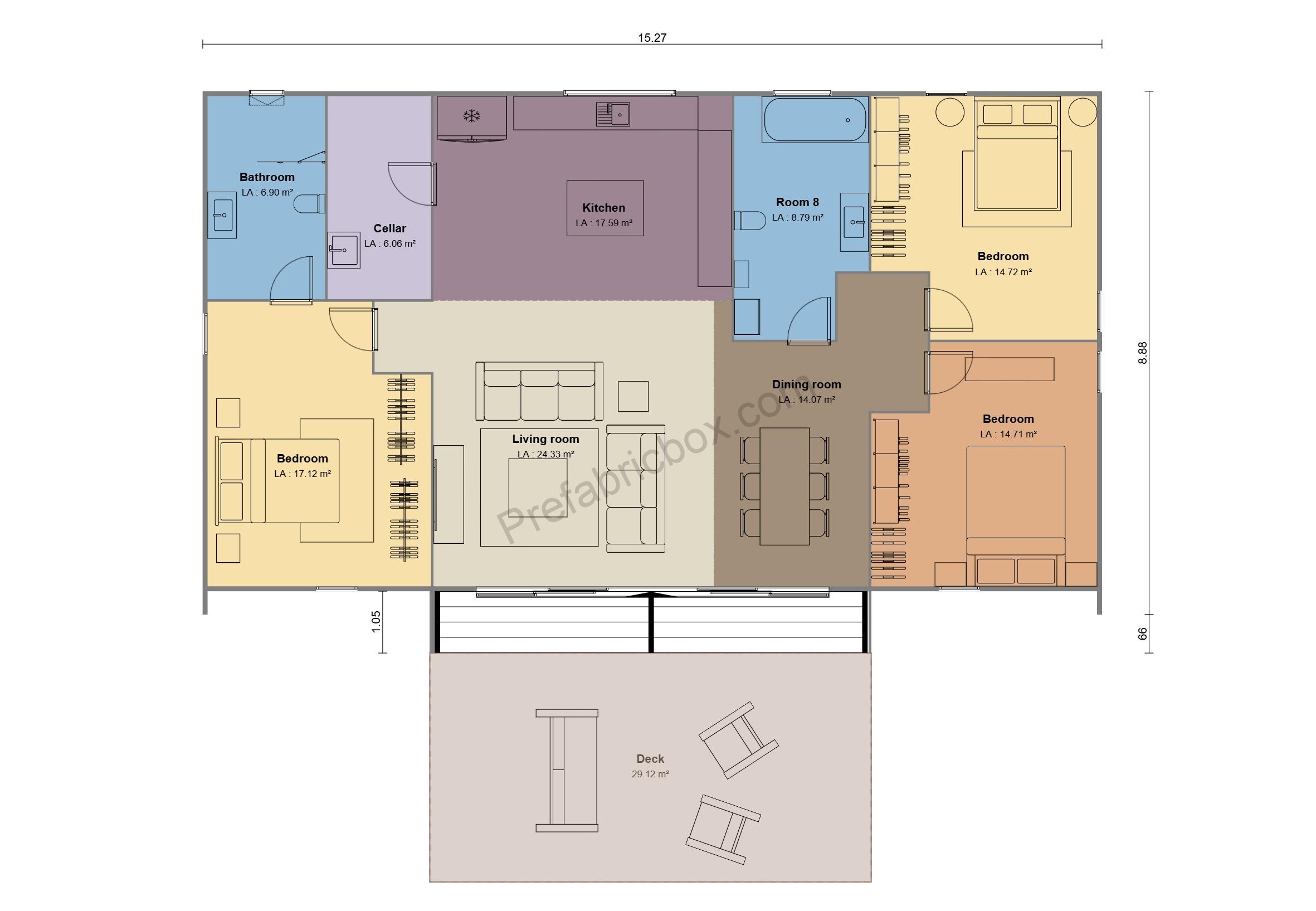 15X9 Prefabricated - 135 m2 - Image 4